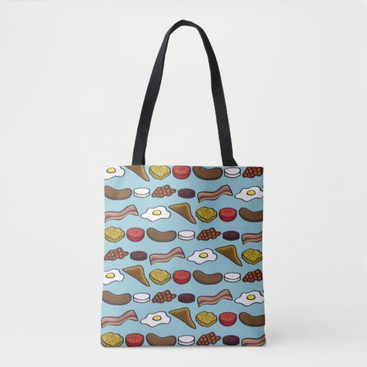 Fried Breakfast Tote Bag (Voorkant)