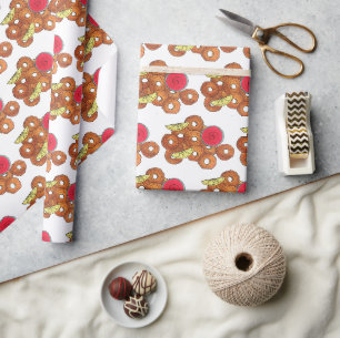 Fried Calamari Rings Italiaanse voedselproducent F Cadeaupapier