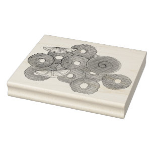 Fried Calamari Rings Italiaanse voedselproducent F Rubberstempel