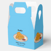 Fried cartoon-illustratie bedankdoosjes (Geopend)