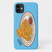 Fried cartoon-illustratie Case-Mate iPhone case (Achterkant)