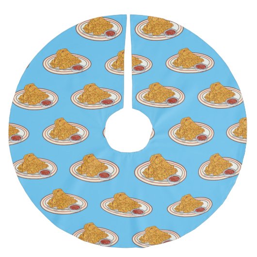 Fried cartoon-illustratie kerstboom rok (Voorkant)