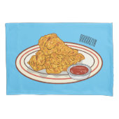 Fried cartoon-illustratie kussensloop (Voorkant)