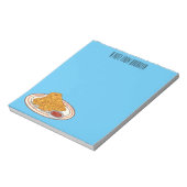 Fried cartoon-illustratie notitieblok (Linkerzijde)
