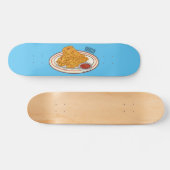 Fried cartoon-illustratie persoonlijk skateboard (Horizontaal)
