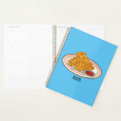 Fried cartoon-illustratie planner (Display)