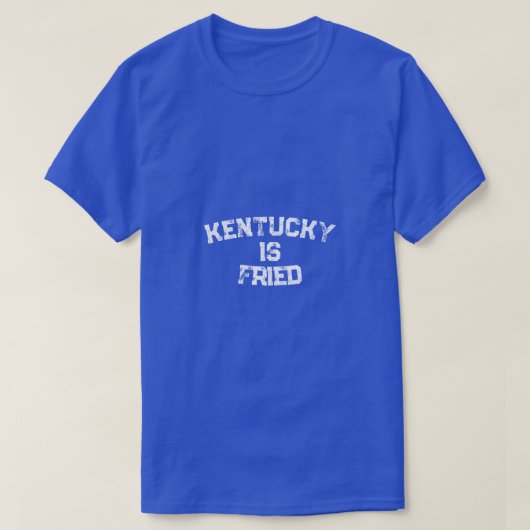 Fried Chicken and Fried Football Teams T-shirt (Design voorkant)