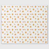 Fried Chicken and Waffles Pattern Cadeaupapier (Vlak)