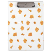 Fried Chicken and Waffles Pattern Klembord (Voorkant)