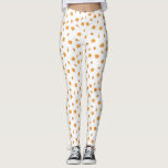 Fried Chicken and Waffles Pattern Leggings<br><div class="desc">Patroon met waterverf geïnspireerde illustraties van wafels,  gefrituurde kippenpoten en kippenvleugels.</div>