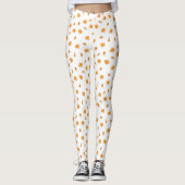 Fried Chicken and Waffles Pattern Leggings (Voorkant)