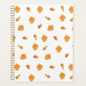 Fried Chicken and Waffles Pattern Planner (Voorkant)