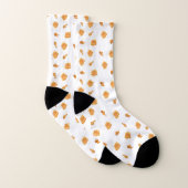 Fried Chicken and Waffles Pattern Sokken (Paar)