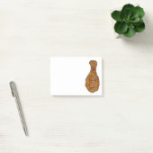 Fried Chicken Leg drumstick Foodie Soul Food Post-it® Notes (Kantoor)