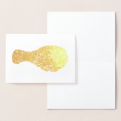 Fried Chicken Leg Drumstick Soul Food Cooking Folie Kaarten (Display)