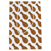 Fried Chicken Leg Drumstick Soul Food Gift Bag Medium Cadeauzakje (Voorkant)