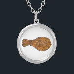 Fried Chicken Leg Drumstick Soul Food Ketting<br><div class="desc">Met een originele markeerafbeelding van een heerlijk gefrituurde kip leg drumstick. Een klassieker van een ziel. Ideaal voor je favoriete foodie. Coördinatie van gefrituurde design voor kippen beschikbaar!</div>