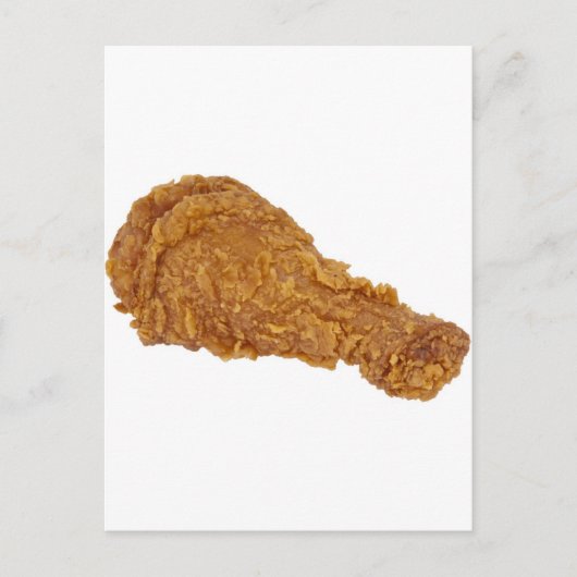 FRIED CHICKEN LEG FUN BRIEFKAART (Voorkant)