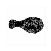 Fried Chicken Leg Picnic Soul Food Drumstick Rubberstempel (Afrduk)