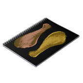 Fried Chicken Legs Notitieboek (Linkerzijde)