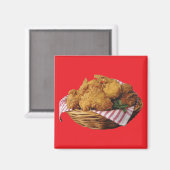 Fried Chicken Magneet (Voorkant / Achterkant)