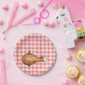 Fried Chicken Papieren Bordje (Feest)