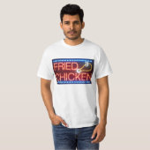 Fried Chicken. T-shirt (Voorkant volledig)