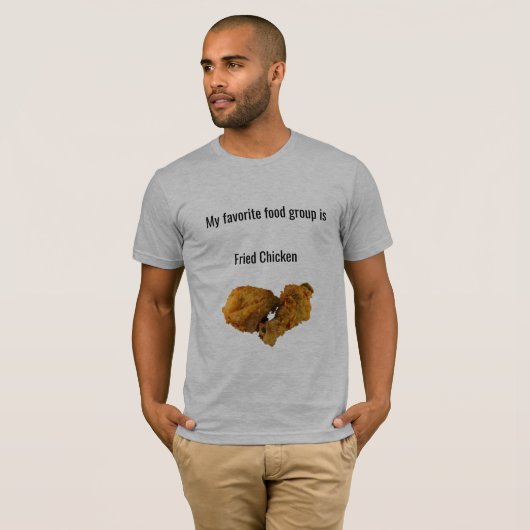 Fried Chicken T-shirt (Voorkant volledig)
