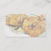 Fried Chicken Visitekaartje (Achterkant)