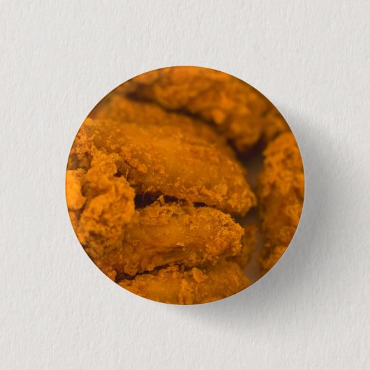 Fried Chicken Wings Button (Voorkant)