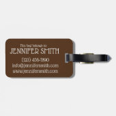 Fried Cypriot Halloumi Grilling Cheese Vegetarian Bagagelabel (Achterkant horizontaal)