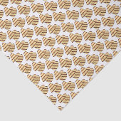 Fried Cypriot Halloumi Grilling Cheese Vegetarian Tissuepapier (Detail)