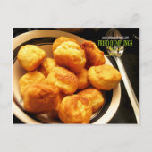 Fried Dumplings Johnny Cake Briefkaart (Voorkant)