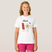 Fried Egg Best Friend T-shirt (Voorkant volledig)