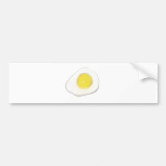 Fried Egg Bumpersticker (Voorkant)