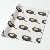 Fried Egg Cadeaupapier (Uitgerold)