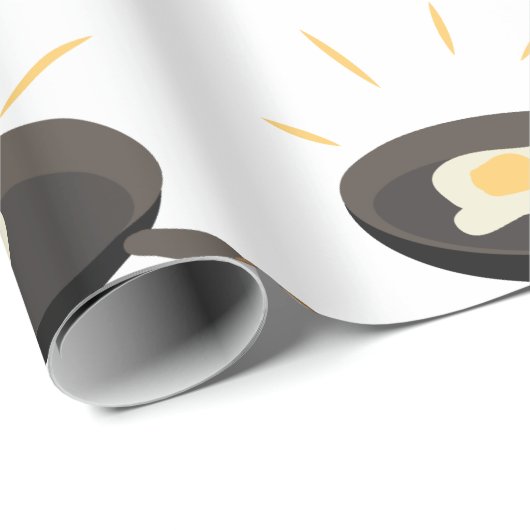 Fried Egg Cadeaupapier (Rol Hoek)