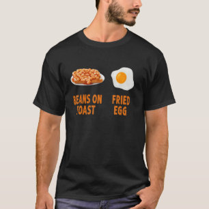 Fried Egg Costume Idee voor vrouwen en bonen in to T-shirt