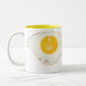 Fried Egg Cup Tweekleurige Koffiemok (Links)