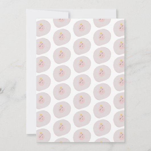 Fried Egg Cute Vrijgezellenfeest Brunch Kaart (Achterkant)