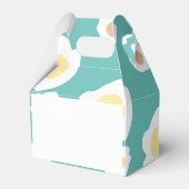 Fried Egg First Birthday Dank je Bedankdoosjes (Achterkant)