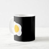 Fried Egg Graphic Funny Breakfast Eggs Lover Koffiemok (Voorkant links)