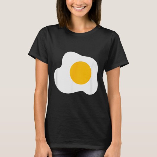 Fried Egg Graphic Funny Breakfast Eggs Lover  T-shirt (Voorkant)