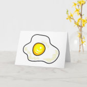 Fried Egg Kaart (Gele Bloem)