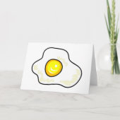 Fried Egg Kaart (Voorkant)