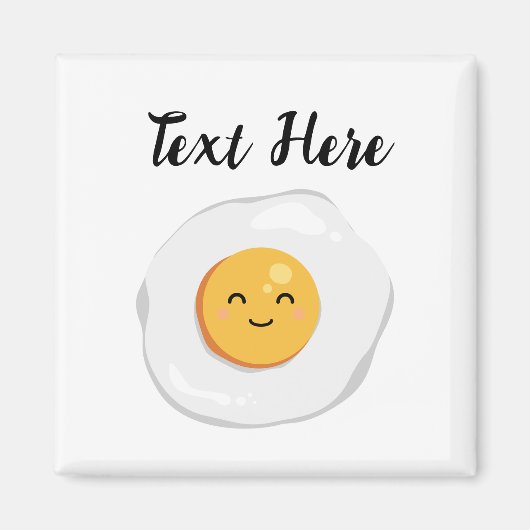 Fried Egg Magneet (Voorkant)