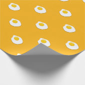 Fried Egg Pattern Cadeaupapier (Hoek)