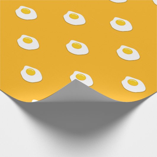 Fried Egg Pattern Cadeaupapier (Hoek)