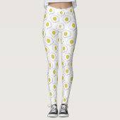 Fried Egg Polka Dot Pattern Leggings (Voorkant)