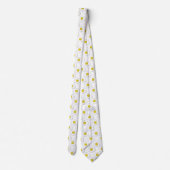 Fried Egg Polka Dot Pattern Stropdas (Achterkant)